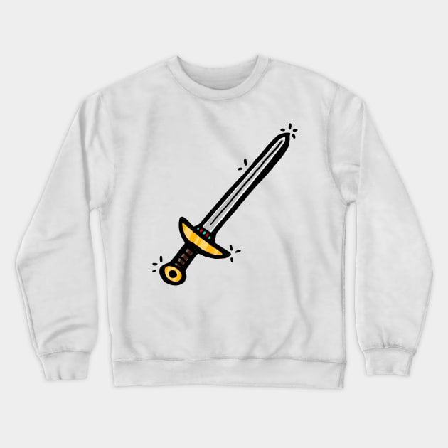 Sword of a King Crewneck Sweatshirt by VANDERVISUALS